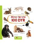 Mine første 100 dyr - Børnebog - Board books