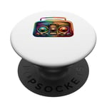 Radio Vintage Radios Antiques PopSockets PopGrip Adhésif