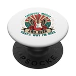 Country Music Funny Play Sing Songs Sayings Jokes Fun PopSockets Adhesive PopGrip