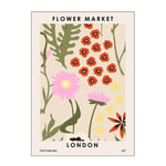 Poster & Frame - NKTN poster 50x70 cm flower market london