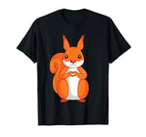 Squirrel Love Girl Kids Women Men T-Shirt