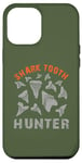 Coque pour iPhone 12 Pro Max Verre de chasse à dents de requin