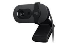 Logitech BRIO 105 - Webbkamera - färg - 2 MP - 1920 x 1080 - 1080p, 720p - ljud - USB