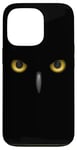 iPhone 13 Pro Big Owl Eyes beautiful owl lover wild bird of the night cool Case