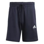 adidas Homme Essentials French Terry 3-Stripes Shorts, Legend Ink, M Tall