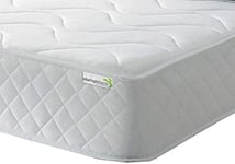 Starlight Beds - Single Memory Fibre Mattress. Single Mattresses Containing Springs with a Layer of Memory Fibre (Single Mattress) 3ft x 6ft3