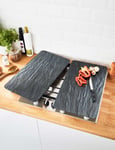 Set Of 2 Universal Hob Stove Covers Chopping Board Worktop Protectors by Chums