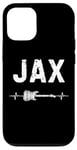 Coque pour iPhone 12/12 Pro Jax Guitare Battement De Coeur Musique Guitariste