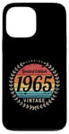 Coque pour iPhone 13 Pro Max Véritable design d'anniversaire vintage en édition limitée 1965