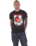 Iron Maiden T Shirt The Wicker Man Smoke Band Logo Official Mens Black M Black