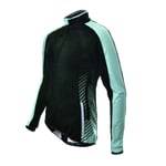 Funkier Tacona Ladies Soft Shell Windstopper Jacket - Black / Mint XSmall Black/Mint