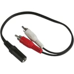 APM 419004 Adaptateur 2 RCA / Jack 3.5 mm