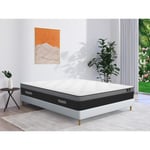 Vente-unique.com Matelas 160 x 200 cm ressorts ensachés à bande respirante ép.23cm - AIRPLAY de YSMÉE