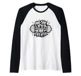 Funny And She Lifted heavily Ever After Workout Motivation Raglan Baseball Tee