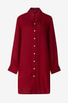 Lexington - Nattskjorta Avery Modal Viscose Nightshirt - Röd