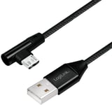 LogiLink Vinklad MicroUSB-kabel