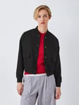 John Lewis ANYDAY Clean Bomber Jacket, Black