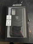 Ferrari On Track Samsung Galaxy S20 Phone Case Real Leather Authentic