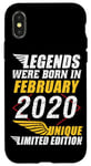 iPhone X/XS Birthday February 2020 Year Limited Edition Unique Legends Case