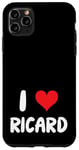 Coque pour iPhone 11 Pro Max I Love Ricard - Cœur