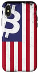 iPhone X/XS BTC Bitcoin American Flag Crypto Revolution Case