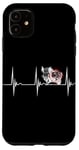 iPhone 11 Wild Boar Hunting Razorback Target Heartbeat EKG Pulse Beat Case