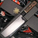 Japanilainen vihannesveitsi Nakiri Spyderco Itamae K17GPBNBK 17cm