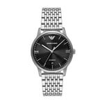 Emporio Armani Men's Analog Automatic Watch with Stainless Steel Strap AR60081