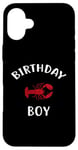 iPhone 16 Plus Birthday Boy LOBSTER T-Shirt LOBSTER Shirt for Birthday Case