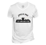 T-Shirt Homme Col V J'peux Pas J'ai Orchestre Musique Classique Mozart