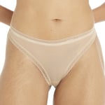 Calvin Klein Truser Bottoms Up Refresh Thong Beige polyamid Medium Dame