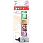 Surligneur - Stabilo Boss Mini Pastellove 2.0 - Étui De 6 - Couleurs Assort