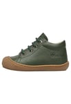 Naturino Chaussures Premiers Pas en Cuir, Vert foncé 18