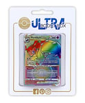 Mystibule VSTAR 200/195 Arc en Ciel Secrète - Myboost X Epée et Bouclier 12 Tempête Argentée - Coffret de 10 Cartes Pokémon Françaises