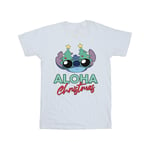 Disney Herr Lilo And Stitch Julgran Tröjor T-Shirt M Vit White M