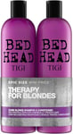 Bed Head by TIGI Shampoo & Conditioner Dumb Blonde Duo for Damaged Hair,2x 750ml