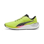 Puma Women Electrify Nitro 3 Wns Road Running Shoes, Lime Pow-Puma Black-Poison Pink, 42 EU