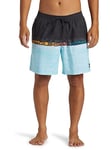 Quiksilver Homme Everyday Wordblock Volley 17 Maillot De Bain, Tarmac, L EU