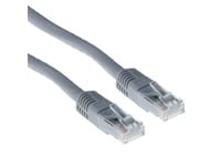 Act Grey 1.5 Meter Lszh U/Utp Cat6 Patch Cable With Rj45 Connectors. Cat6 U/Utp Lszh Grey 1.50M (Ib9051)