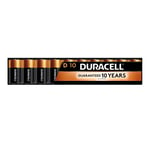 Duracell Coppertop D Batteries, 10 Count Pack, D Battery with Long-lasting Power, All-Purpose Alkaline D Battery for Household and Office Devices