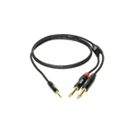 Klotz KY5 MiniLink Pro y-cable Minijack- 2 x jack 90cm