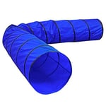 lionto Tunnel pour Chien Tunnel de Jeu caverne pour Chien Tunnel d’Agility dans différentes Tailles, (L) 500x60 cm Bleu