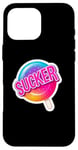 Coque pour iPhone 16 Pro Max Bonbons Funny Sucker Lolly Pop Lollypop Colorful Sweet Tooth