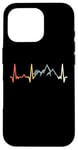 Coque pour iPhone 16 Pro Camping-car de camping rétro Pulse Adventure Mountain