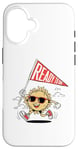 iPhone 16 Ready To Die Funny Retro Cartoon Sun Sarcasm Retro Case