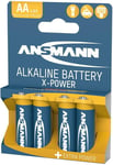 Ansmann X-Power AA alkalisk batteri AA-batterier 4pk