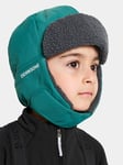 Didriksons Biggles Cap Vintermössa Barn Petrol Green