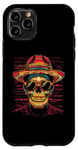 Coque pour iPhone 11 Pro Sugar Skull Day Dead Squelette Halloween T-shirt graphique