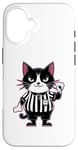 Coque pour iPhone 16 Cat Arbitre Arbitre Jeu Sports