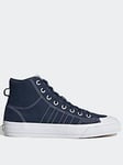 adidas Originals Nizza Hi Rf Trainers - Navy, Navy, Size 12, Men